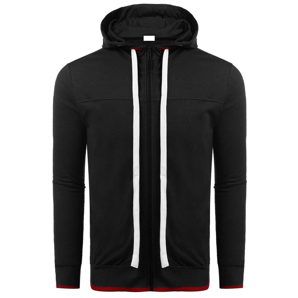 BLACK-MEN-CASUAL-HOODIE